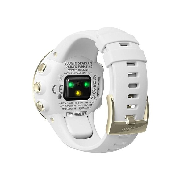 Suunto Spartan Trainer Wrist HR Watch, White / Gold - Picture 7 of 7
